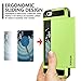 Vofolen Case for iPhone 6 Plus Case iPhone 6S Plus Case Wallet Impact Resistant Anti-Scratch Protective Shell Shockproof Rubber Bumper Cover Card Slot Holder Case for iPhone 6 Plus 6S Plus - Lime