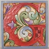 Jim Shore Monogram Red Alphabet Letter Display 