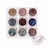 Bella Pierre 9-Stack Shimmer Powder Set, PandERA, 9-Count