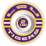 LSU - 12inch Melamine Serving Dip Tray