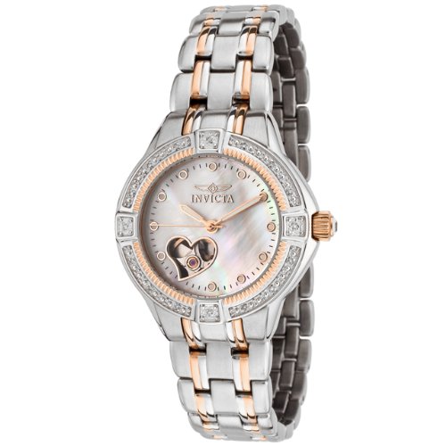Invicta Women's 0287 Specialty Collection Automatic Diamond Accented Stainless Steel Watch