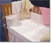 Ecobaby Organics "Hearts" Knit Crib Bumper Cover