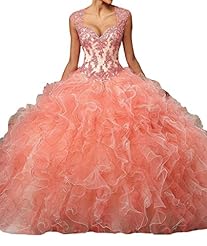 Sheer Applique Pageant Dress/Quinceanera Dress 