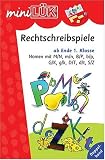 Produkt-Bild: mini L&Uuml;K, &Uuml;bungshefte, Rechtschreibspiele: Nomen mit M/N, m/n, B/P, b/p, G/K, g/k, D/T, d/t, S/Z ab Ende Klasse 1