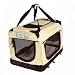 Pet Supplies : GoGo XX-Small Soft Crate 19.5"L x 13.5"W x 13.75"H Tan