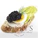 Gourmet Food : Hackleback Caviar, American Sturgeon - 2 oz