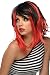 トゥートーン ストリーク ウィッグ レッド Two-Tone Streak Wig-Red / 51870