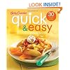 Betty Crocker Quick and Easy Cookbook: 30 minutes or less to dinner (Betty Crocker Books)