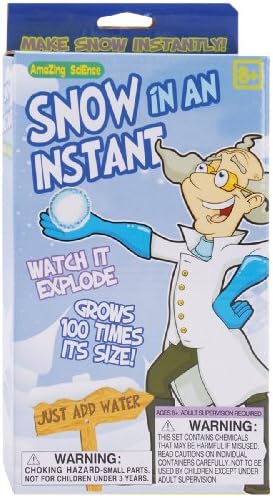 Amazing Science Snow In An Instant Kit- Amazing Science Snow In An Instant Kit-