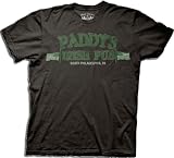 It's Always Sunny in Philadelphia Distressed Paddy's Irish Pub Black T-shirt Tee