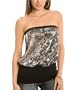 G by GUESS Andrea Club Tube Top, GREY (S)