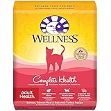 Wellness Complete Health Salmon & Turkey Natural Dry Cat Food, 12-Pound Bag
