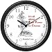 Habit 2 - The Power of to Choose, Crossroads (English Text) - Wall Clock from THE 7 HABITS - CLOCK COLLECTION by WatchBuddy Timepieces (Slate Blue Frame)