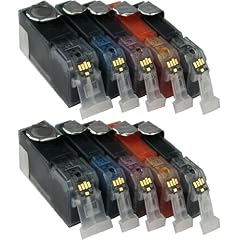 10 Patronen MIT CHIP f�r Canon Pixma iP4850, iP4950, MG5150, MG5250, MG5350, MG6150, MG6250, MG8150, MX885 kompatibel zu PGI-525BK / CLI-526C / CLI-526M / CLI-526Y und CLI-526BK der Marke Youprint�