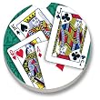 Playing Cards Car Coaster, Single