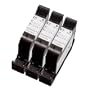 3 Pack. Refurbished cartridges for HP 45. Includes Sophia Global Brand Cartridges for 3ea HP 45 Black.
