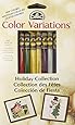 DMC Color Variations Floss Pack-Holiday 8/Pkg