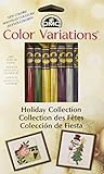 DMC Color Variations Floss Pack-Holiday 8/Pkg