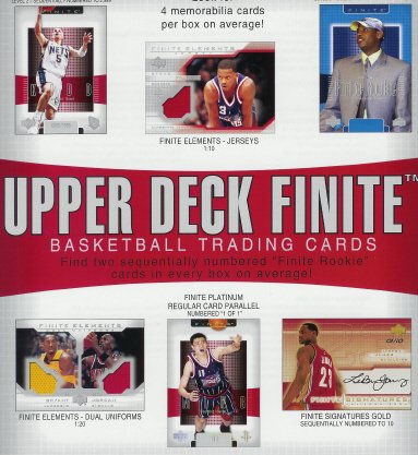 2003 04 Upper Deck Finite Basketball Unopened Hobby Box