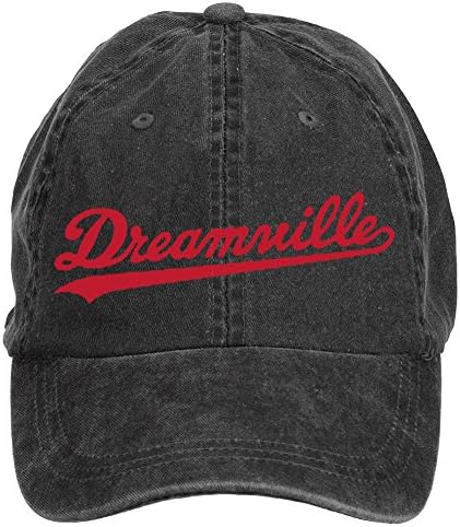 WHUO Custom Graphic Dreamville J Cole Snapback Baseball Cap Hats Black