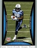 2008 Bowman #185 Chris Johnson RC - Tennessee Titans (RC - Rookie Card) (Football Cards)