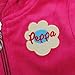 Peppa Pig beautiful peppa pig girl spring autumn new hoody jacket,Fuchsia,3/4Y