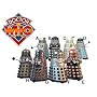 2.5" Classic Doctor Who Talking Dalek with Menacing Dalek Motion (One Random Color Dalek)