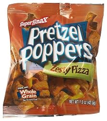 Pretzel Poppers Zesty Pizza, 1.5-Ounce Units (Pack of 100)