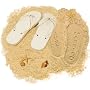 Wedding Flip Flops - "Just Married"