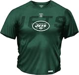 Reebok New York Jets Sideline Audible Heathered Speedwick Medium