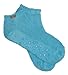 RSG Women's & Teens Low-Cut Terry Non-Skid Slipper Socks (Teal)