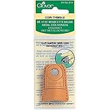 Clover Leather Coin Thimble