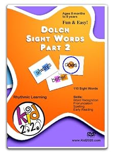 Dolch Sight Words, Part 2