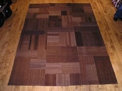 Handmade Turkish Parcha Kilim Rug 7'2"x10'2"