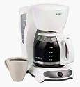 Mr. Coffee 12-Cup Switch Coffee Maker (White)