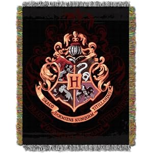 The Northwest Company 48-Inch-by-60-Inch Licensed Acrylic Tapestry-Harry Potter Hogwarts Decor Design