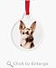 German Shepherd Dog Christmas Ornament