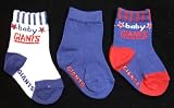New York Giants 3 Pack Booties