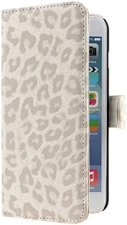 Flip Case for iPhone 6 Plus,Credit Card Case for iPhone 6 Plus 5.5",Leather Case for iPhone 6 Plus,IKASEFU(TM) Luxury Slim Snow Leopard Pattern PU Leather Carrying Protective Case with Credit Card Holder for iPhone 6 Plus with 5.5" Screen