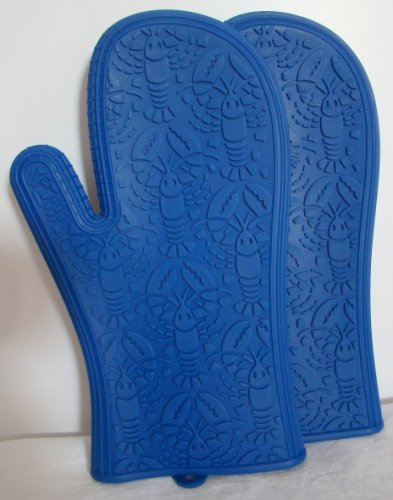 NoBurn Miracle Oven Gloves Pair - ROYAL BLUE