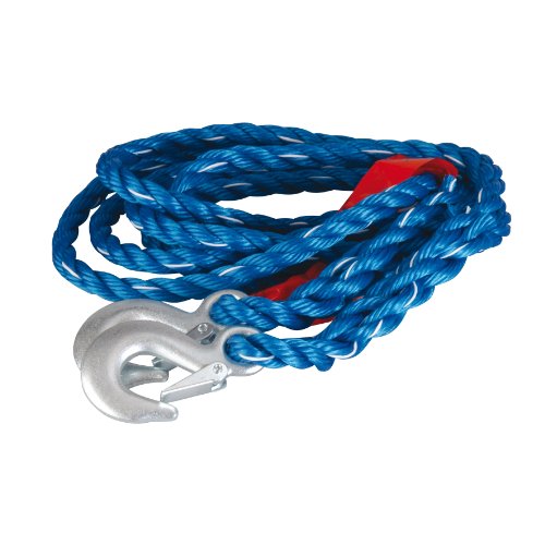 Unitec 73524 Abschleppseil, DIN 2500 kg, Schnellverschluss, blau Preisvergleich