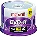 MAXELL  50-Pack DVD+R Recordable DVD (16X)