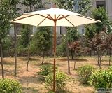 7 Foot Market Umbrella - Ivory