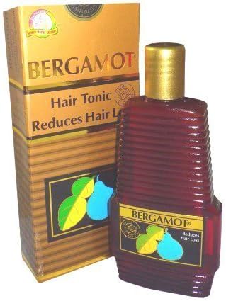 Beauty Set : 2 Units of Bergamot Tonic Reduces Hair Loss Generate Hair Growth Anti-dandruff Gold 200 Ml From Thailand [Free Facial Hair Epicare Spring A1Remover]