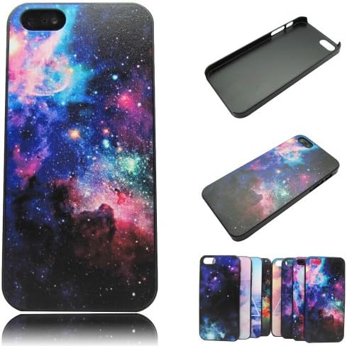 Voberry Hot Sale New Galaxy Space Universe Snap On Hard Case Cover Protector For iPhone 5 5S ((8))