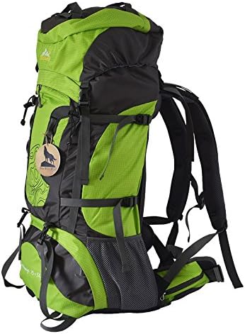 The West Wolf Internal Frame Backpack for Camping Hiking Mountaineering 80L