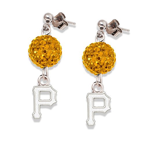 MLB Pittsburgh Pirates LogoArt Ovation Earrings