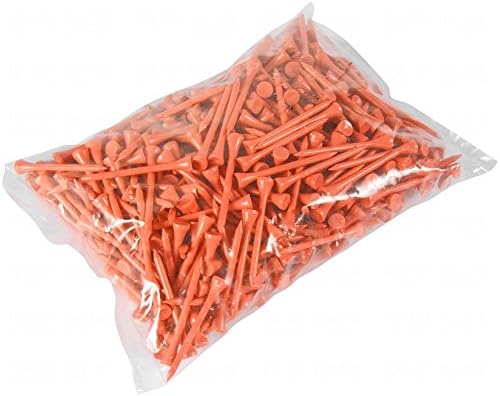 Gts Golf Bamboo Golf Tees Orange