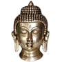 Brass Buddha Head Collectible Figurine