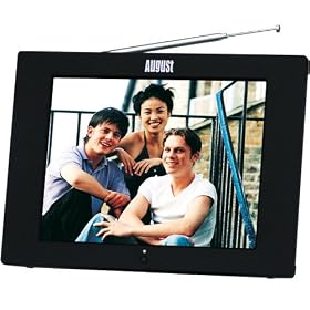 August 10.4" Freeview & Analogue TV and Photo/Music/Video Player